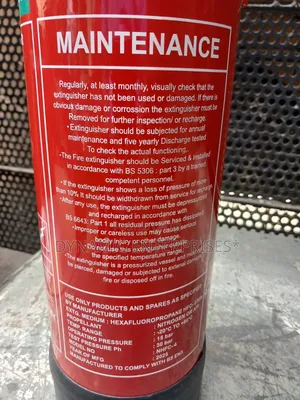 4kg Clean Agent Fire Extinguisher