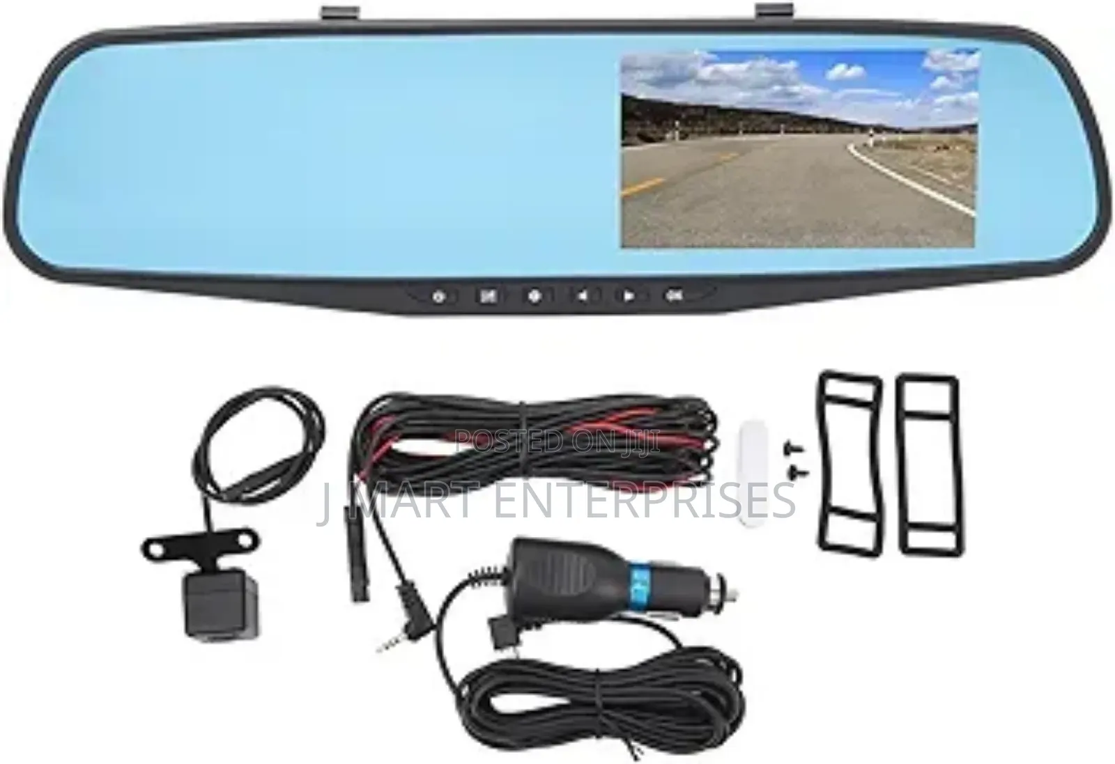 Mirror Dash Cam Front and Rear 1080p Backup Camera Full Touch