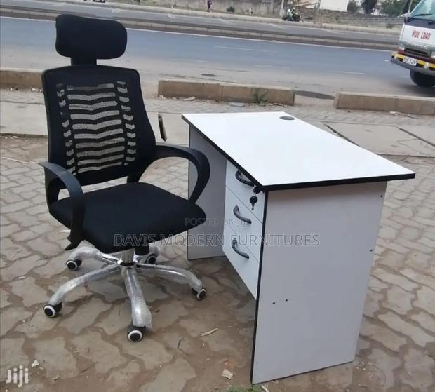 Desk Table With Headless Chair - main view