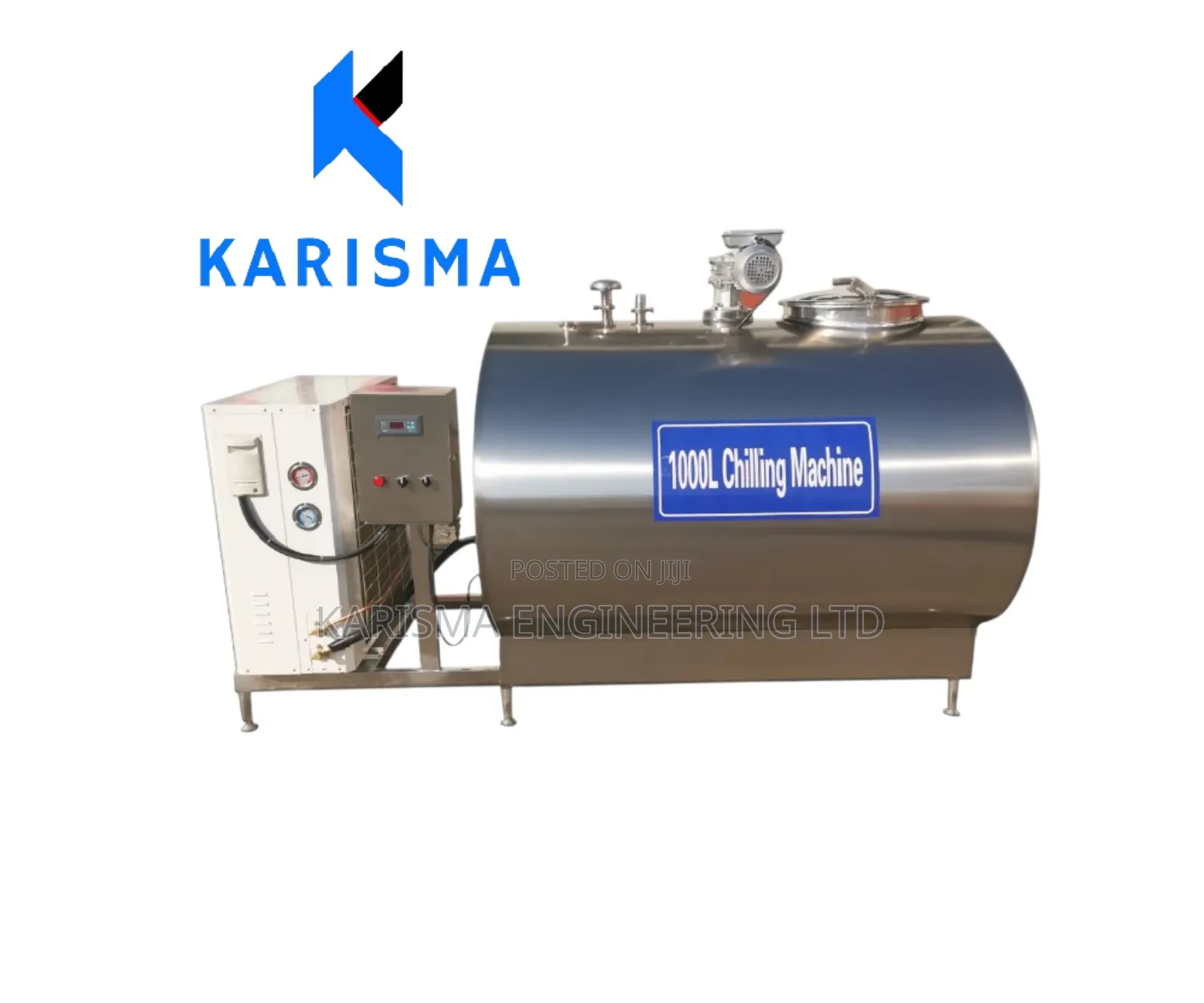 100l Horizontal Milk Cooling Tank