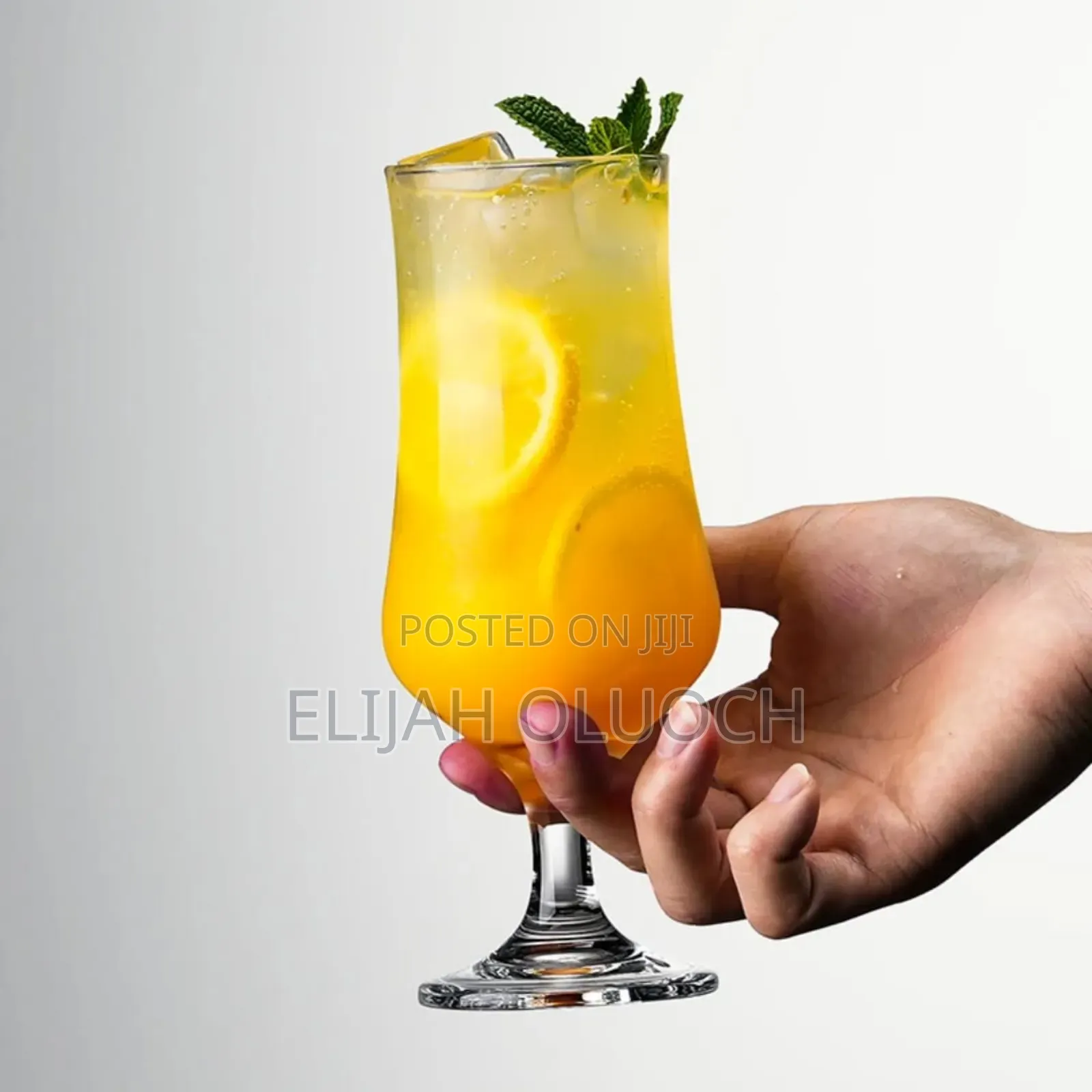 6pc Water/Cocktail Glass
