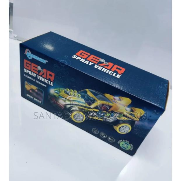 Transparent Gear Toy Car - main view