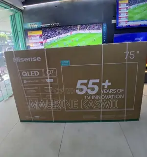 Hisense Qled 75” Smart Frameless Tv -Uhd 2026