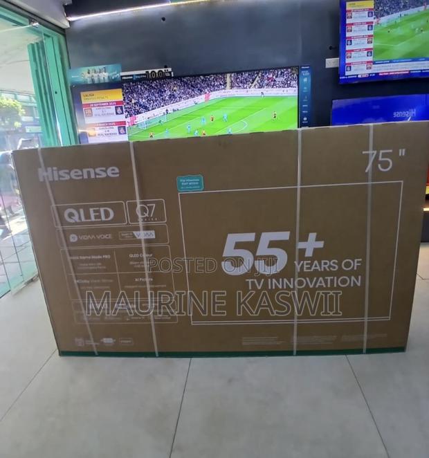 Hisense Qled 75” Smart Frameless Tv -Uhd 2026 - thumbnail 2