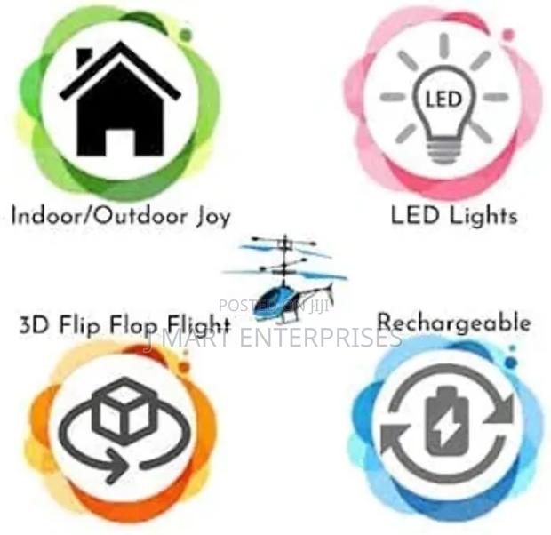 Remote Control Helicopter Usb Charging for Kids 3-8 Yrs Boy ,Girls - thumbnail 4