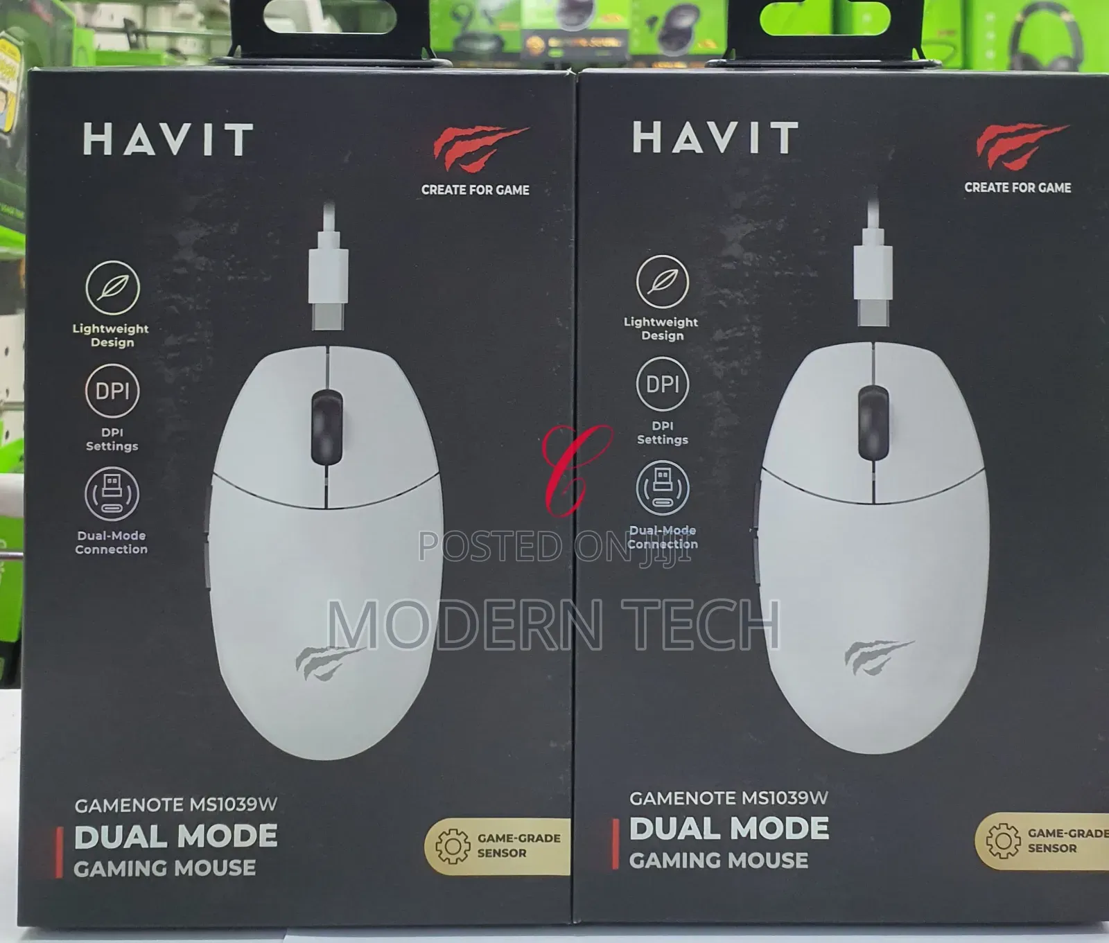 Havit Gaming Mouse Ms1039w Dual-Mode