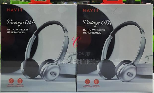 Havit H616bt Vintage 01h *80hrs Playtime* Retro Wireless Headphones