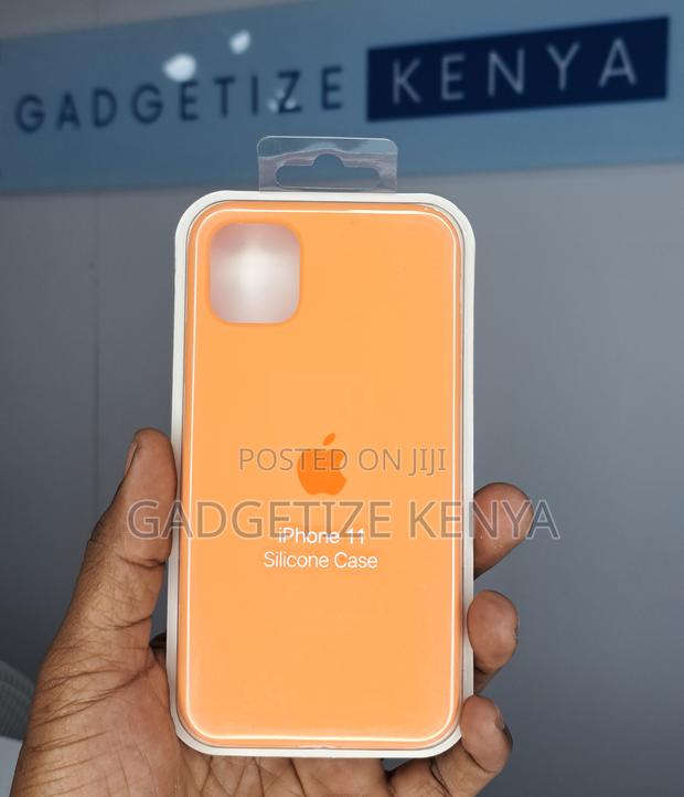 Thick Silicone Matte Back Case Cover for iPhone 11 Series - thumbnail 2