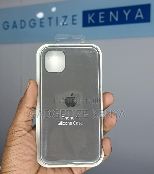 Thick Silicone Matte Back Case Cover for iPhone 11 Series - thumbnail 4