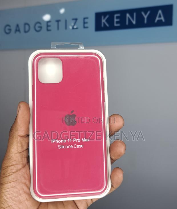 Thick Silicone Matte Back Case Cover for iPhone 11 Series - thumbnail 10