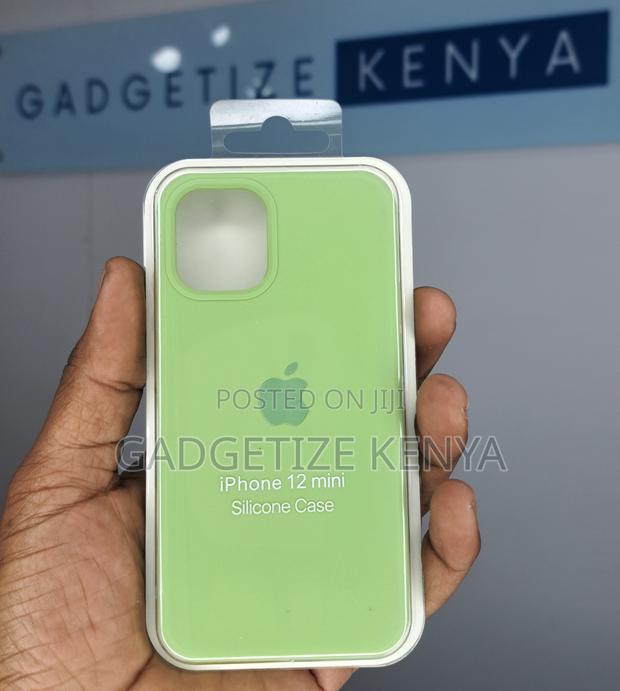 Thick Silicone Matte Back Case Cover for iPhone 12 Series - thumbnail 3
