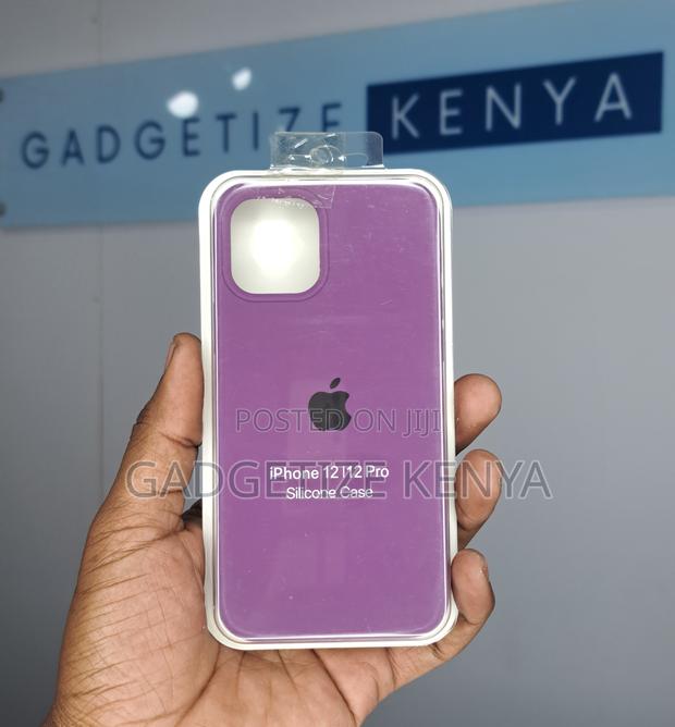 Thick Silicone Matte Back Case Cover for iPhone 12 Series - thumbnail 6