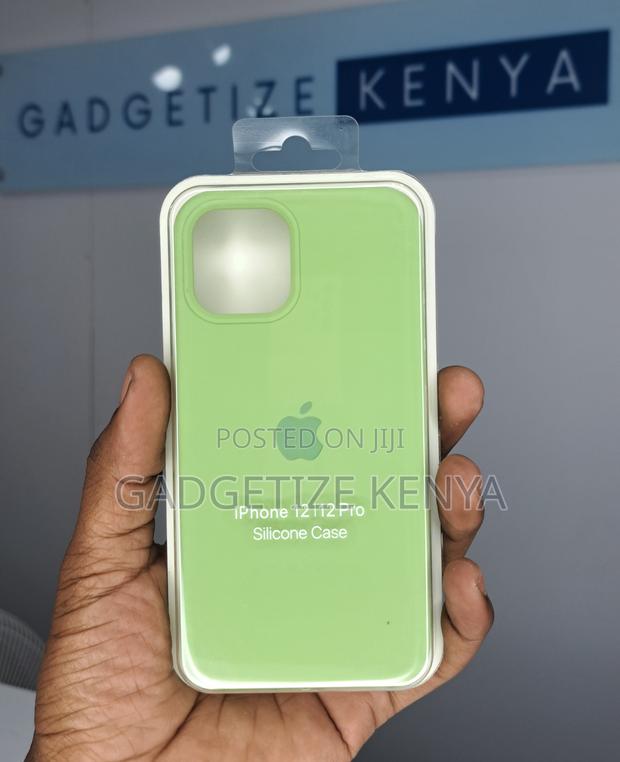 Thick Silicone Matte Back Case Cover for iPhone 12 Series - thumbnail 7
