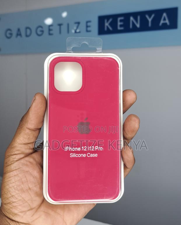 Thick Silicone Matte Back Case Cover for iPhone 12 Series - thumbnail 8