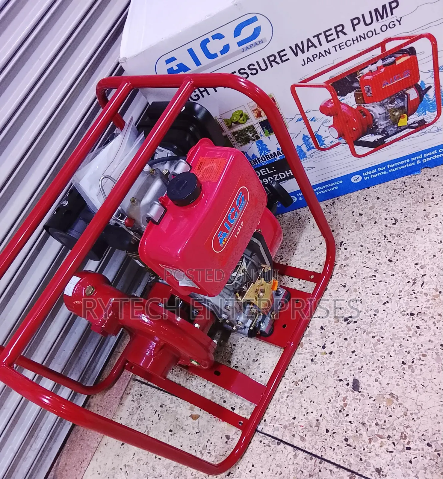 3inch Aico High Pressure Gasoline Water Pump 16hp