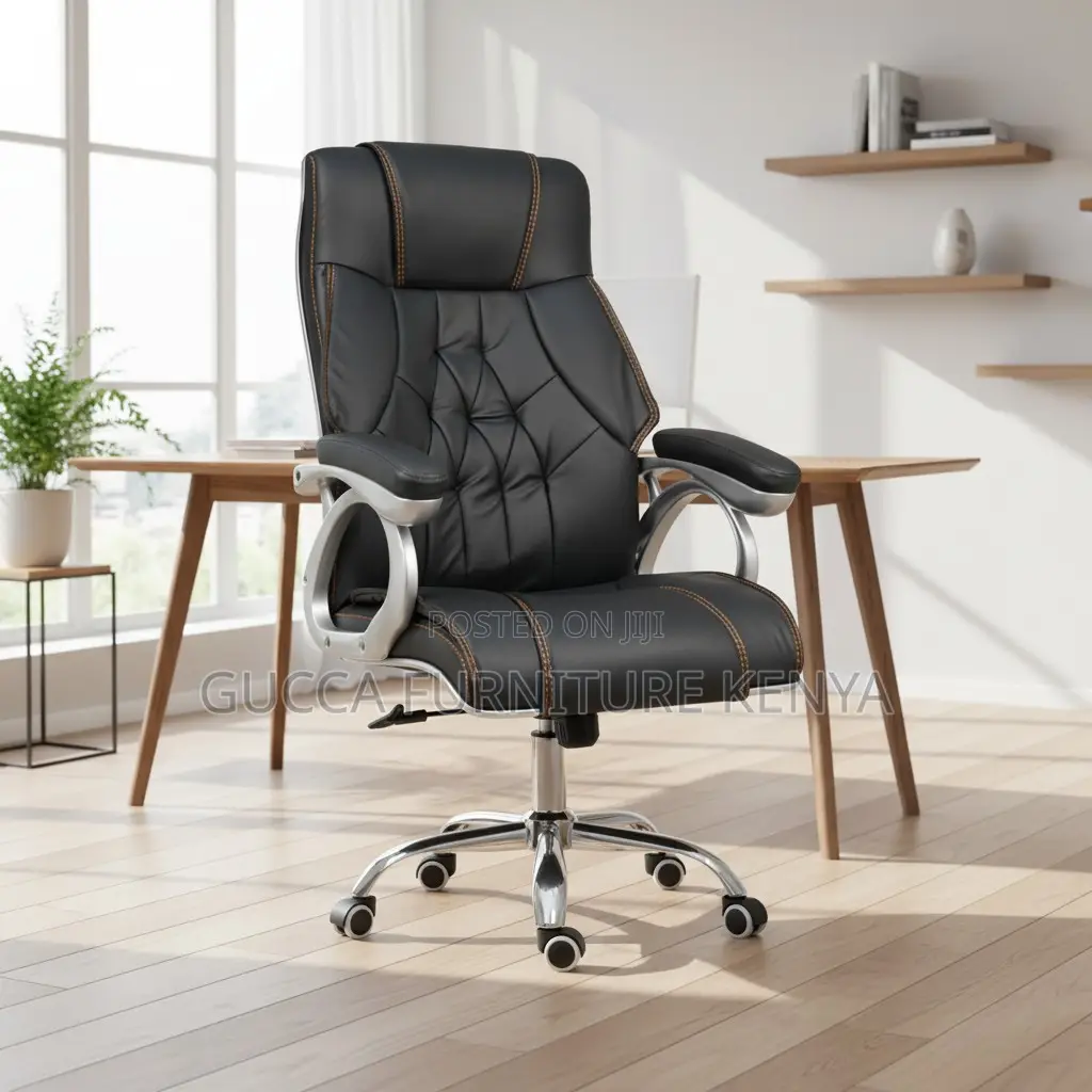 Executive Leather High Back Office Seat