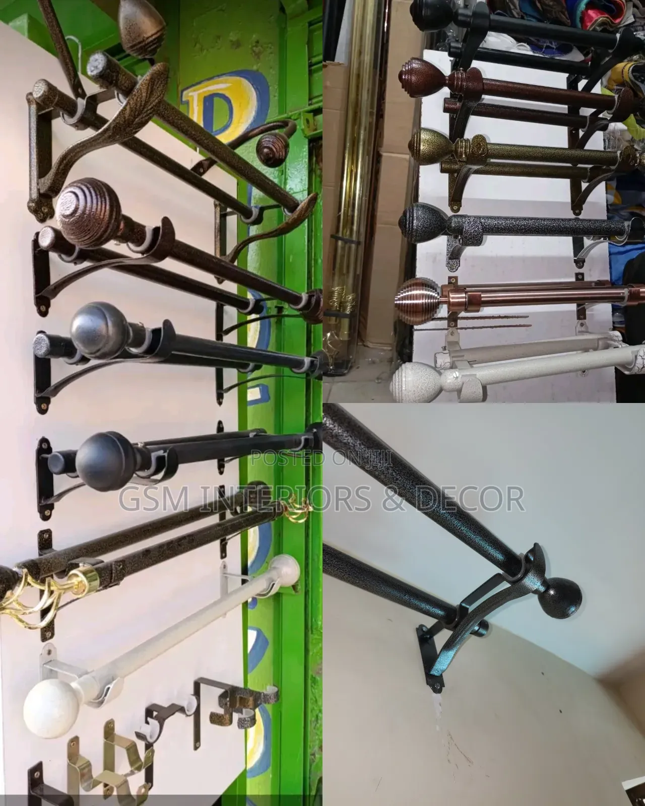 Aluminium Curtain Rods Hard to Break/Bend