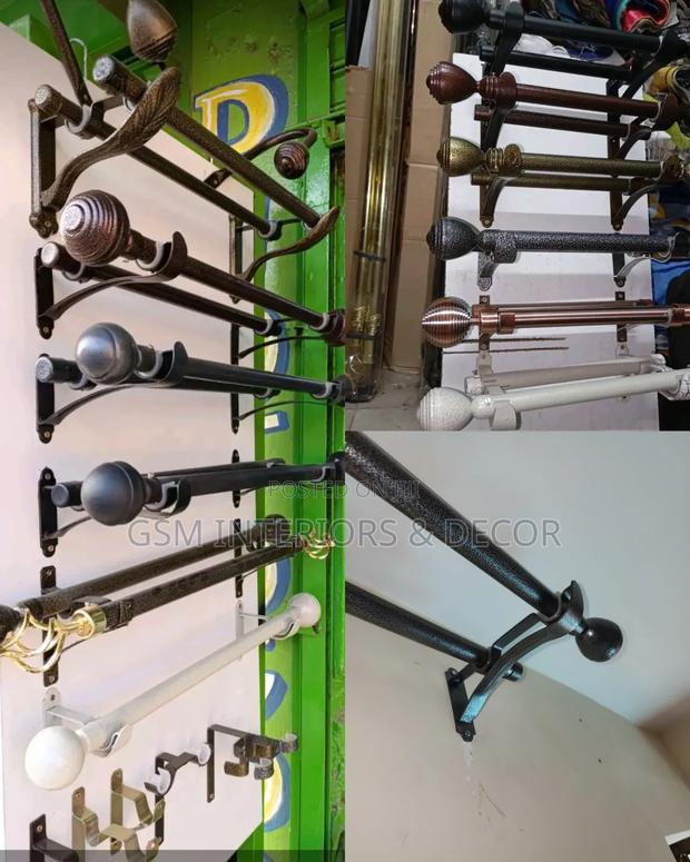 Aluminium Curtain Rods Hard to Break/Bend