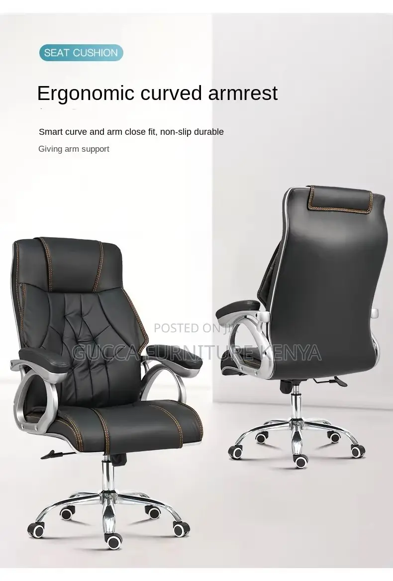 Executive Leather High Back Office Seat