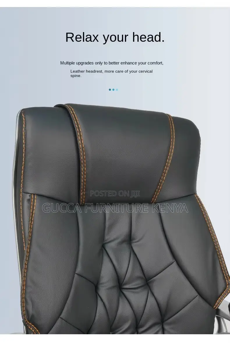 Executive Leather High Back Office Seat