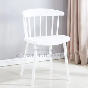 Plastic Armless Home Office Dining Chair