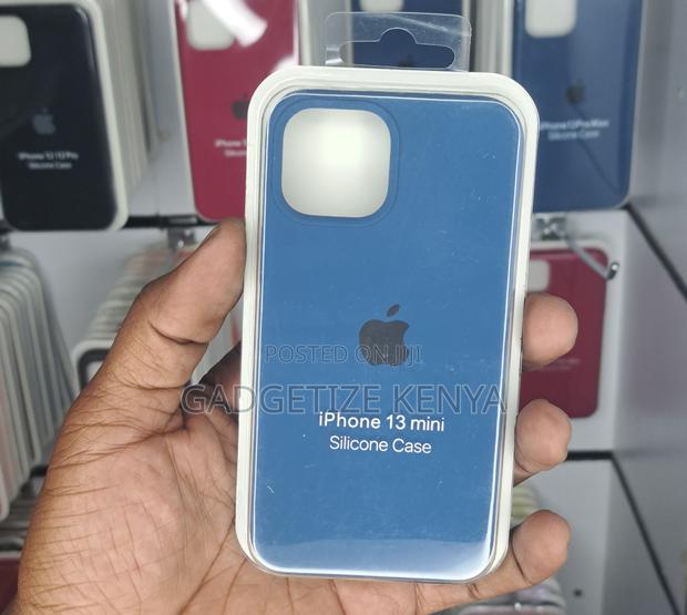Thick Silicone Matte Back Case Cover for iPhone 13 Series