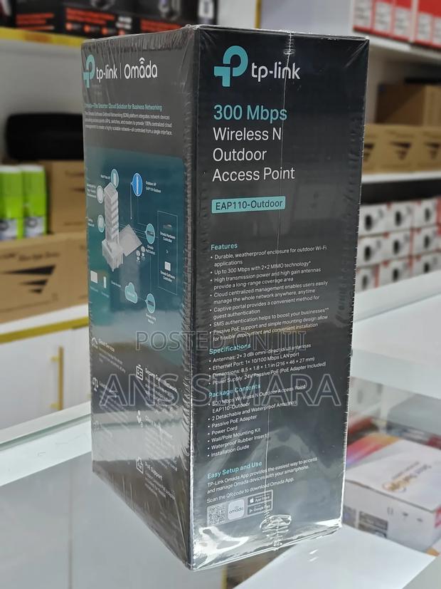 Tp-Link Omada Eap110-Outdoor 300 MBPS Wireless N Outdoor Access Point. - thumbnail 3