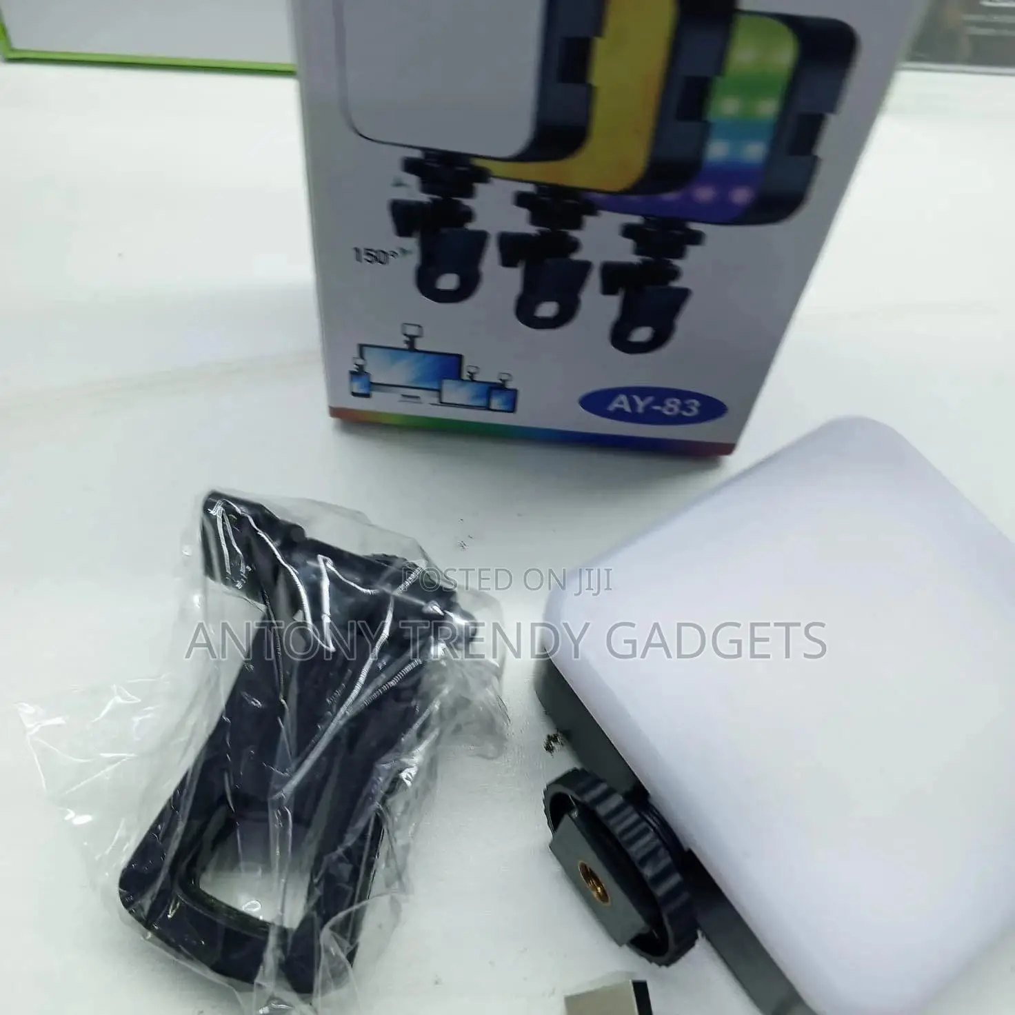 Ay-83 Rgb Led Video Light For Phone And Dslr Cameras