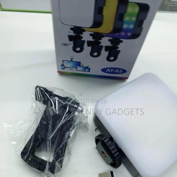 Ay-83 Rgb Led Video Light For Phone And Dslr Cameras