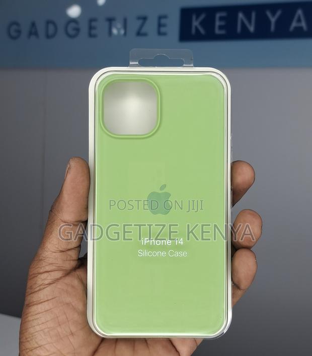 Thick Silicone Matte Back Case Cover for iPhone 14 Series