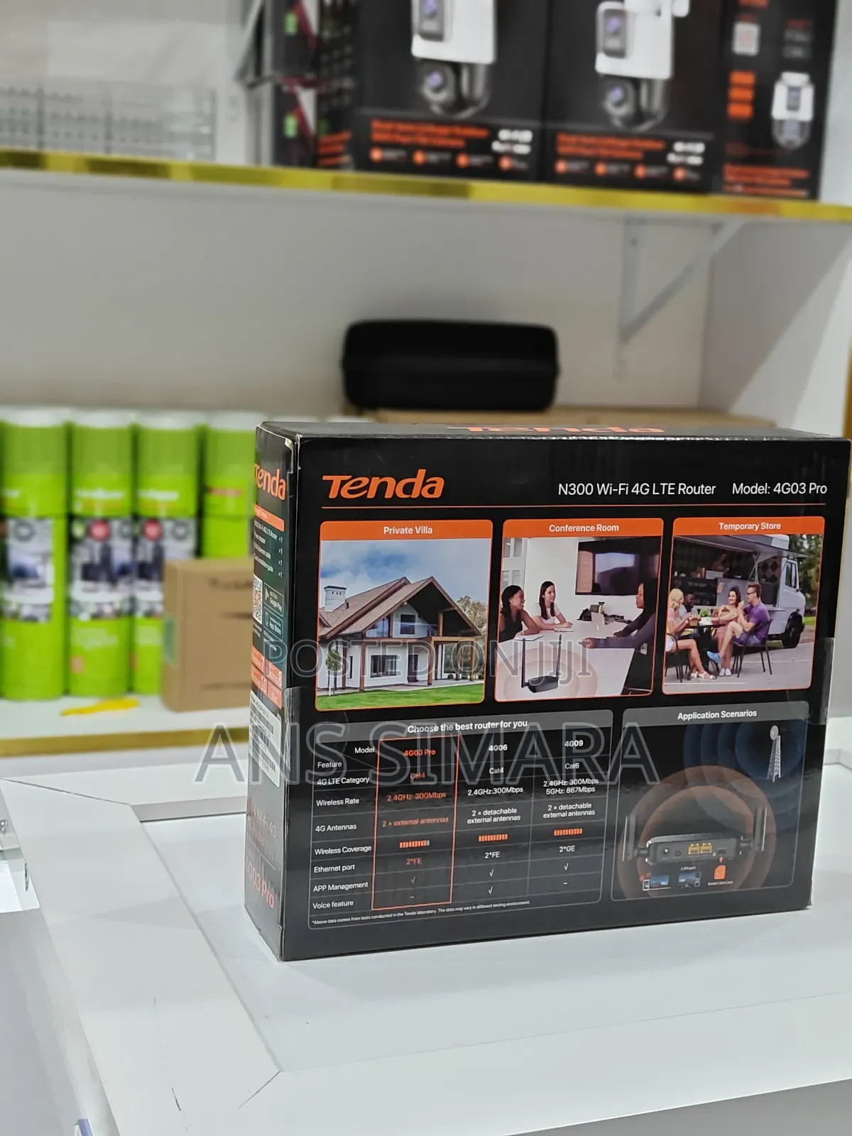 Tenda N300 Wi-Fi 4g Lte Router