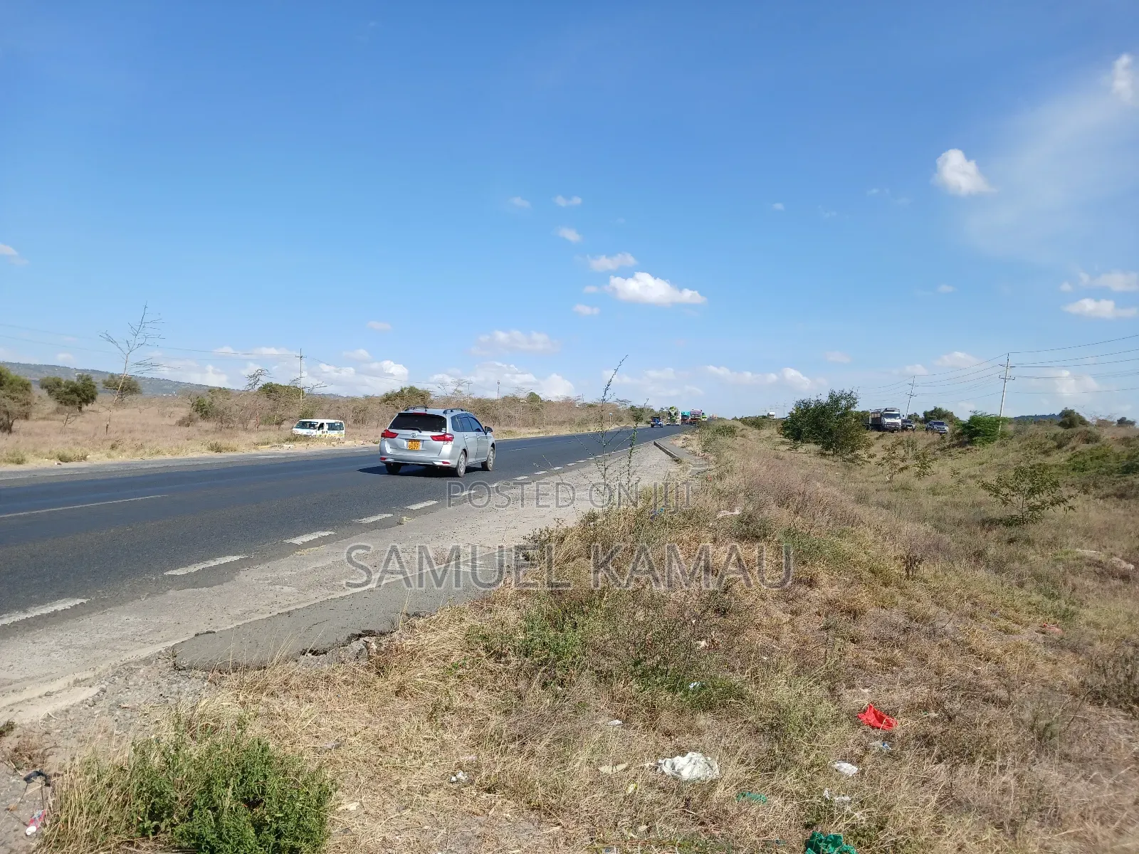 Mombasa Road, Maanzoni, on Tarmac, 5 Acres