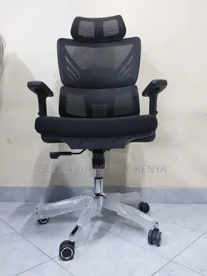 High Back Orthopedic Reclining Desk Chair
