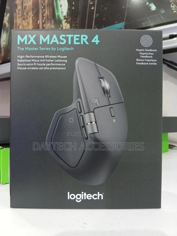 This Is a Logitech Mx Master 4 High-Performance Wireless Mouse. - thumbnail 2