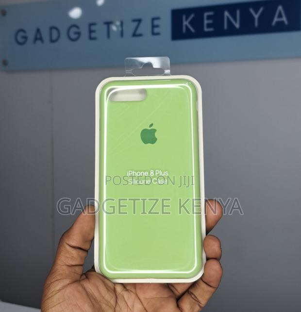 Thick Silicone Matte Back Case Cover for iPhone 8 Series - thumbnail 8