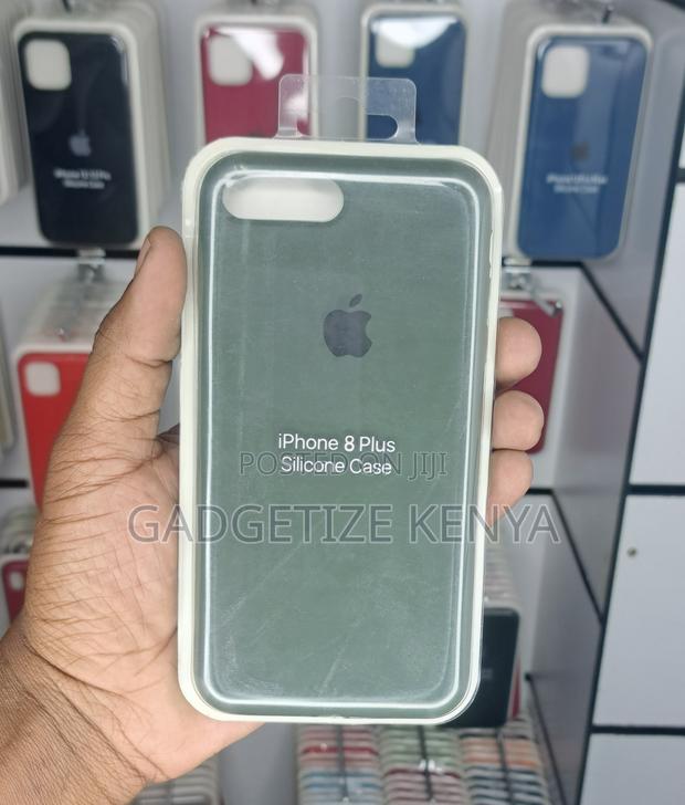 Thick Silicone Matte Back Case Cover for iPhone 8 Series - thumbnail 9