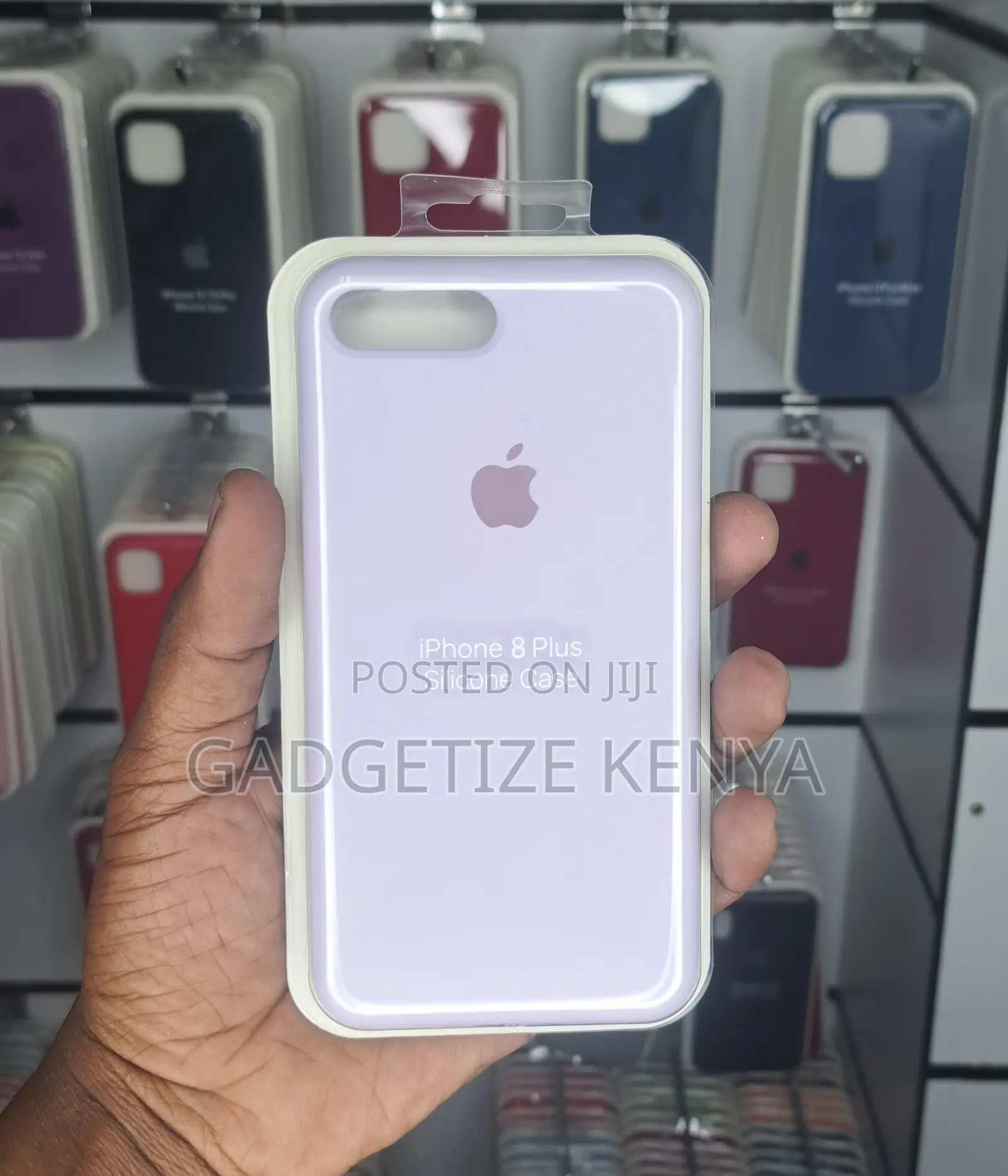 Thick Silicone Matte Back Case Cover for iPhone 8 Series