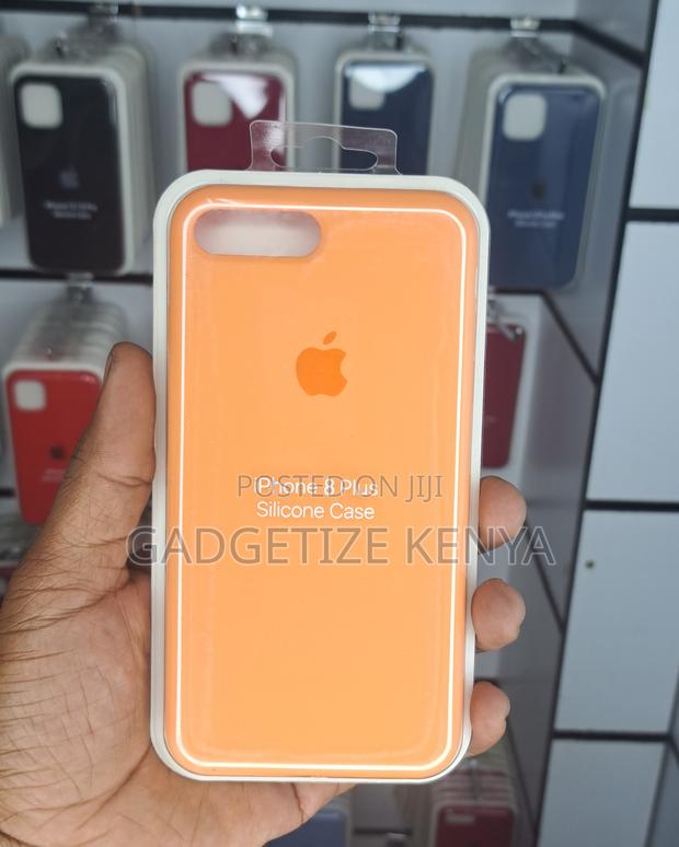 Thick Silicone Matte Back Case Cover for iPhone 8 Series - thumbnail 11