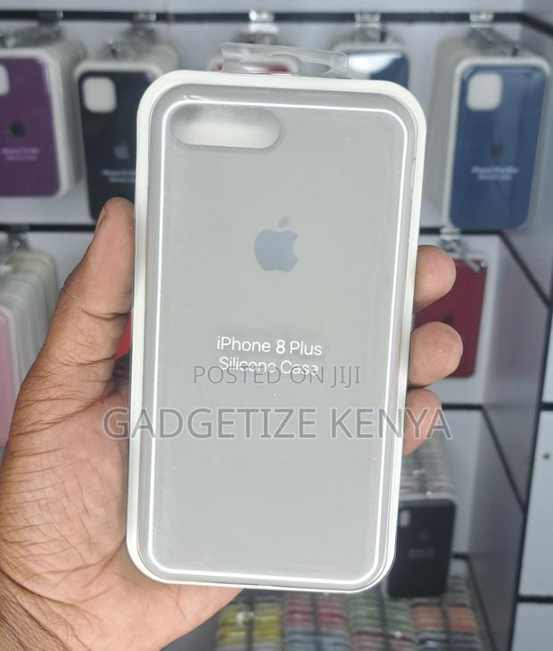 Thick Silicone Matte Back Case Cover for iPhone 8 Series - thumbnail 12