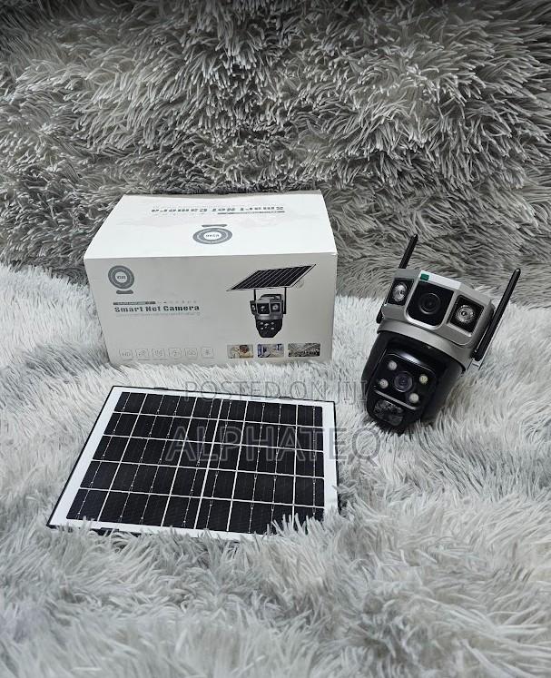 Outdoor Solar CCTV Camera 4g Dual Lens Smart Tracking Remote Viewing - main view