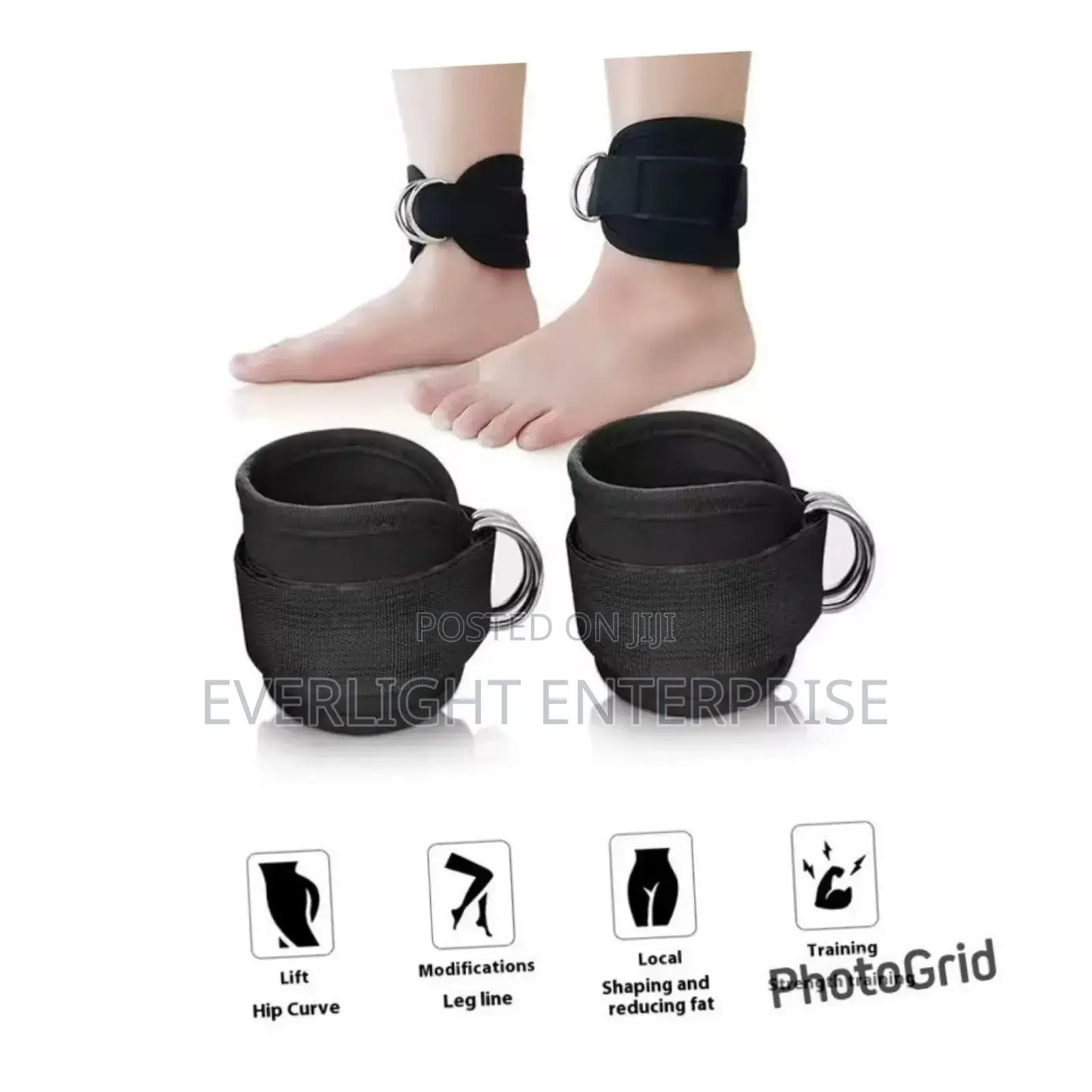 2 PCS Ankle Straps for Cable Machines Kickbacks
