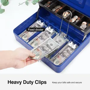 Cash Box Large 12 Inches With Coin Slot
