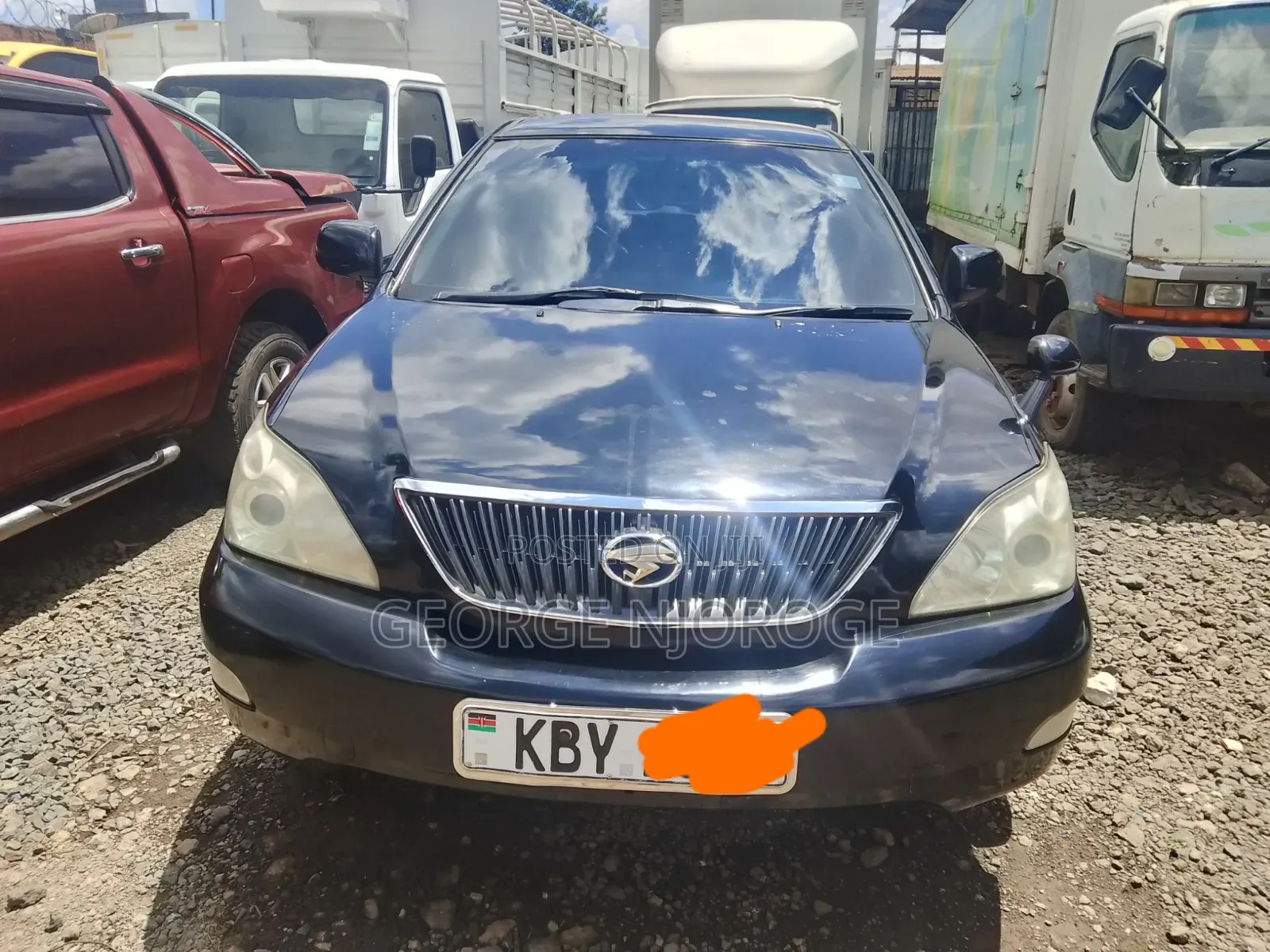 Toyota Harrier 2.4 4WD 2008 Black