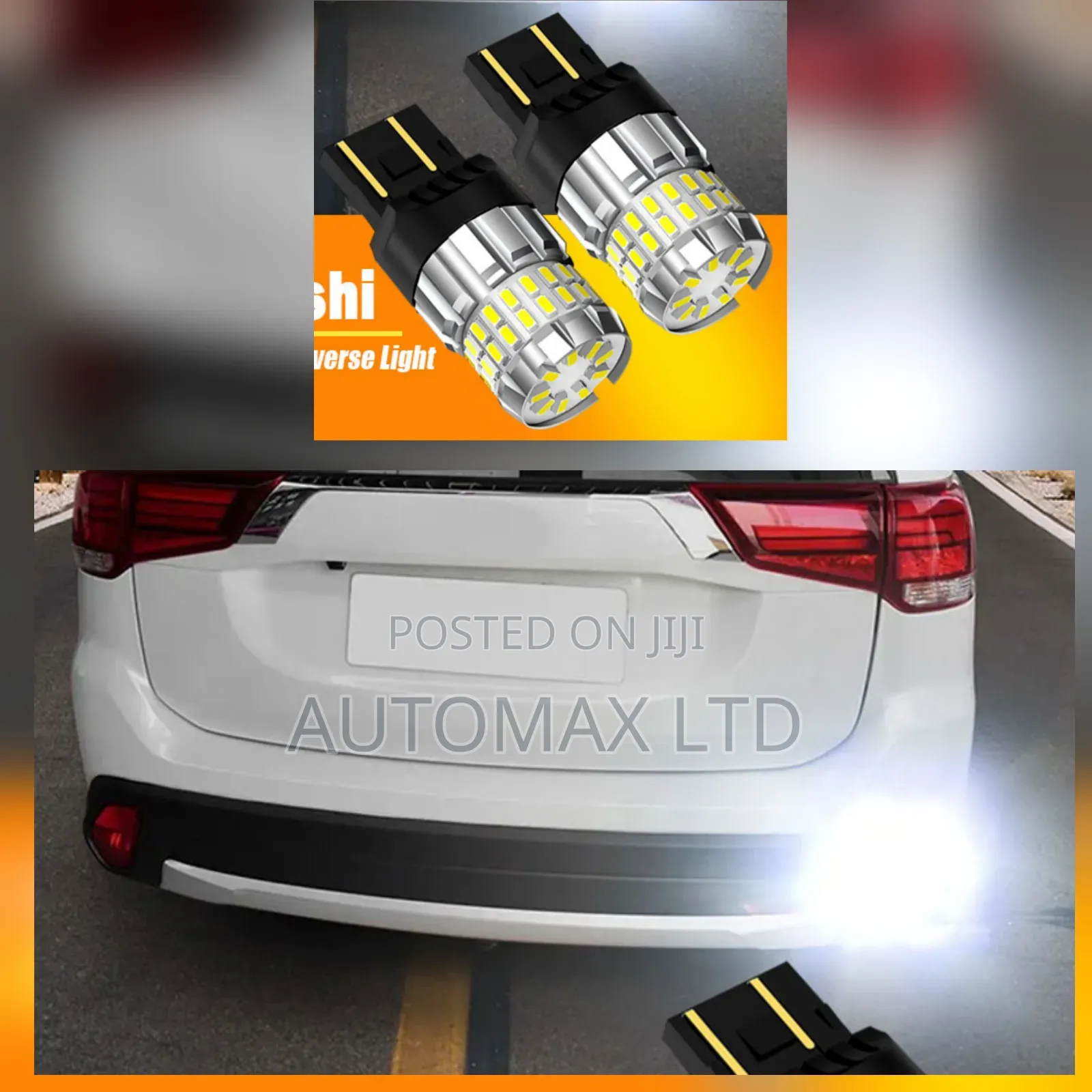 Mitsubishi Outlander, Bright Reverse Led Bulbs (White)