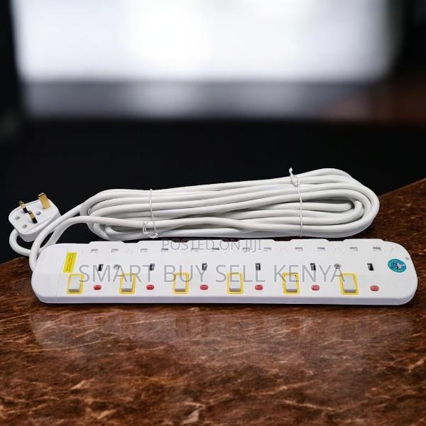 JSB 6 Way Long Cable Extension for Home 10m Power Extension - main view