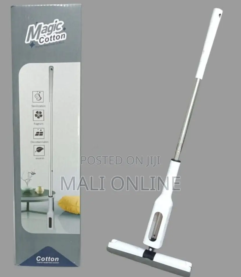 Automatic Self-Wringing Butterfly Mop Wet Dry Floor Cleaner