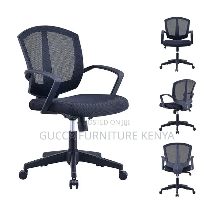 Height Adjustable Mesh Cashier Desk Chair
