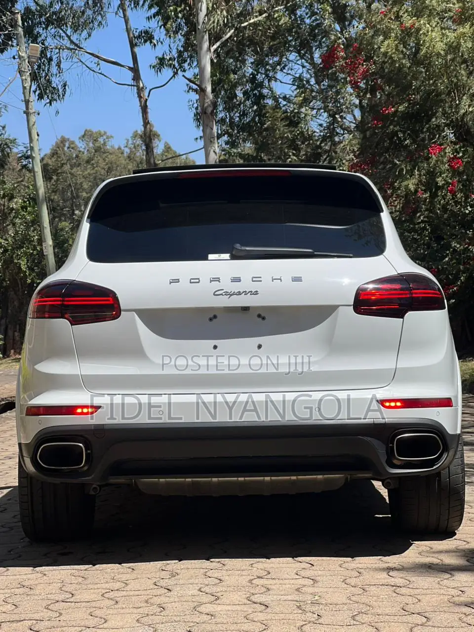 Porsche Cayenne Platinum Edition AWD 2018 White