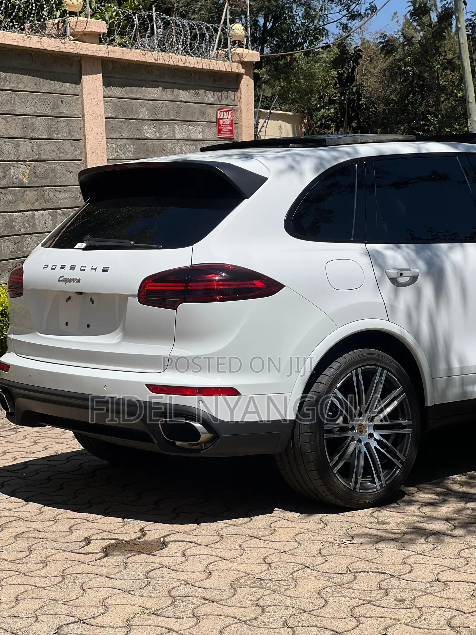 Porsche Cayenne Platinum Edition AWD 2018 White