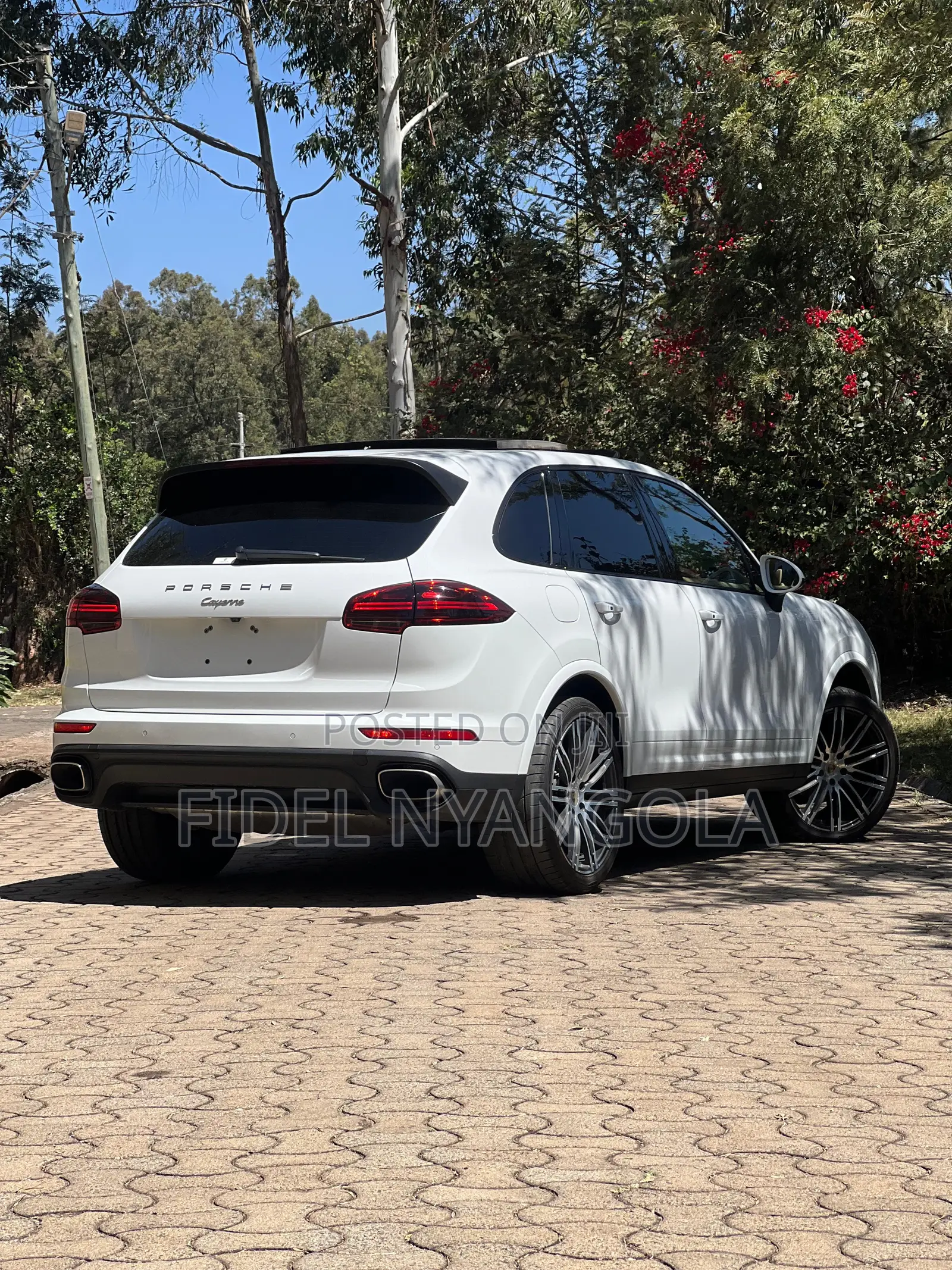 Porsche Cayenne Platinum Edition AWD 2018 White